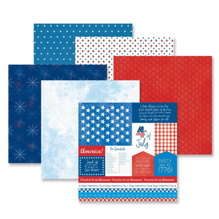 12x12-festive-fourth-patriotic-scrapbook-paper-creative-memories-657954-01