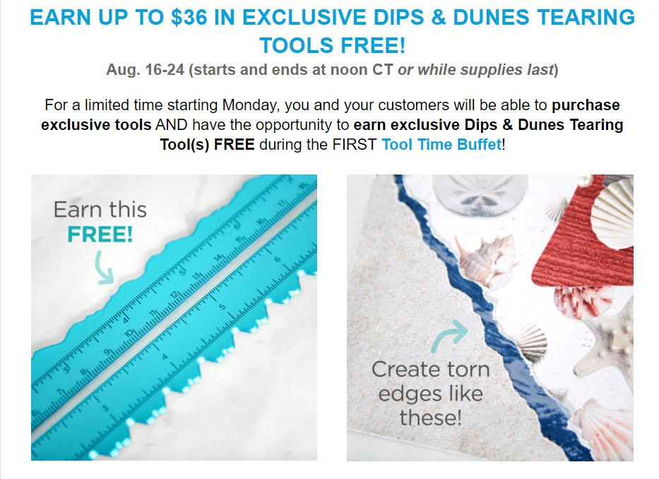 free dips and dunes tearing tool