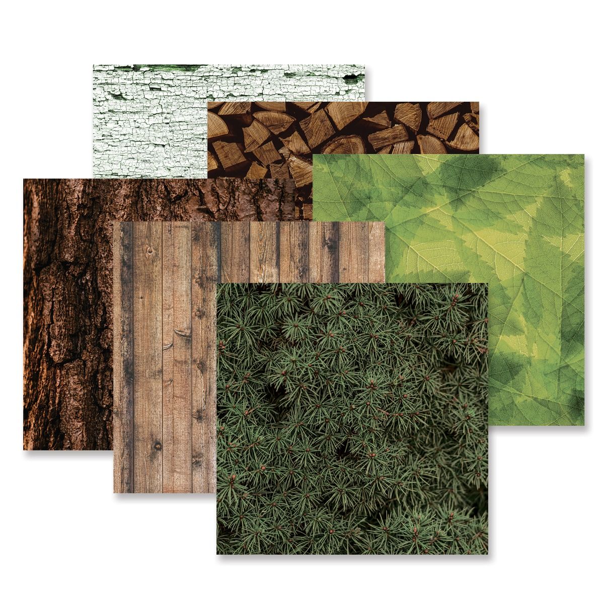 deep in the woods texture paper pack