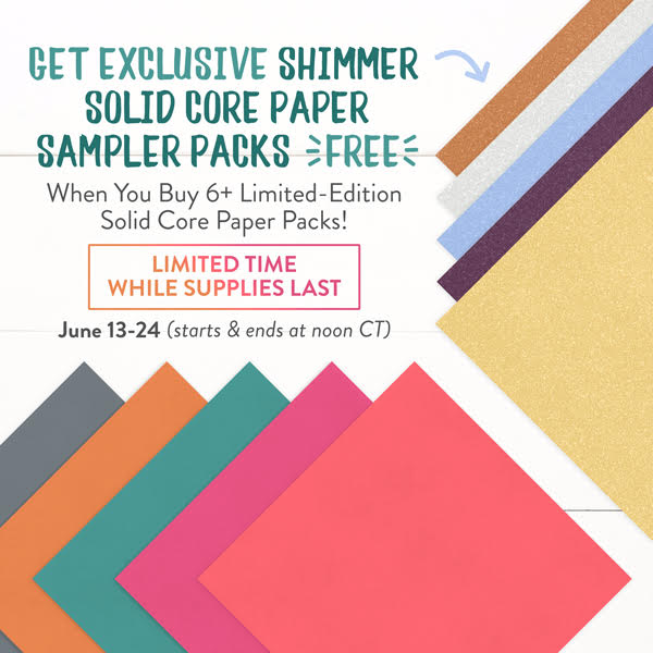 cardstock buffet