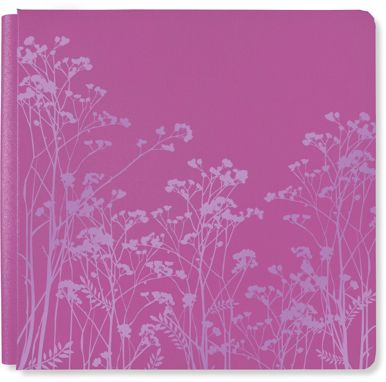 12x12 vivid violet painted garden album cover