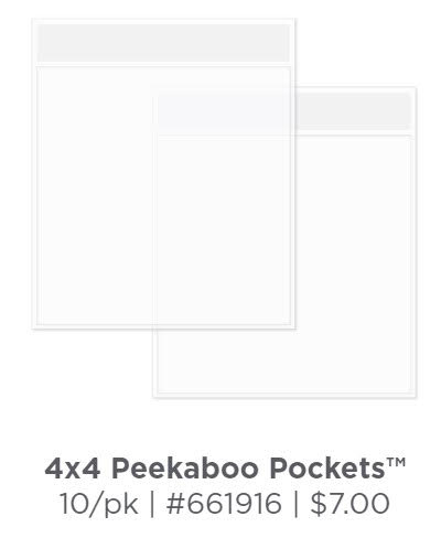 4x4 peekaboo pockets