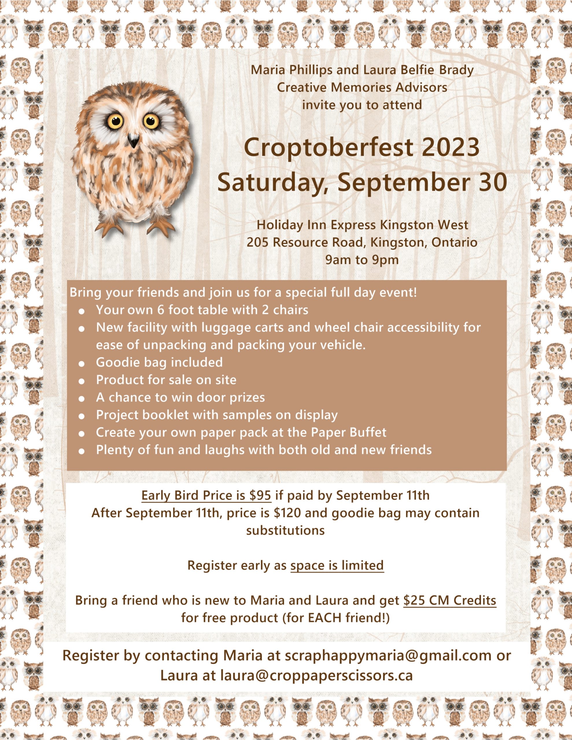Croptoberfest events September