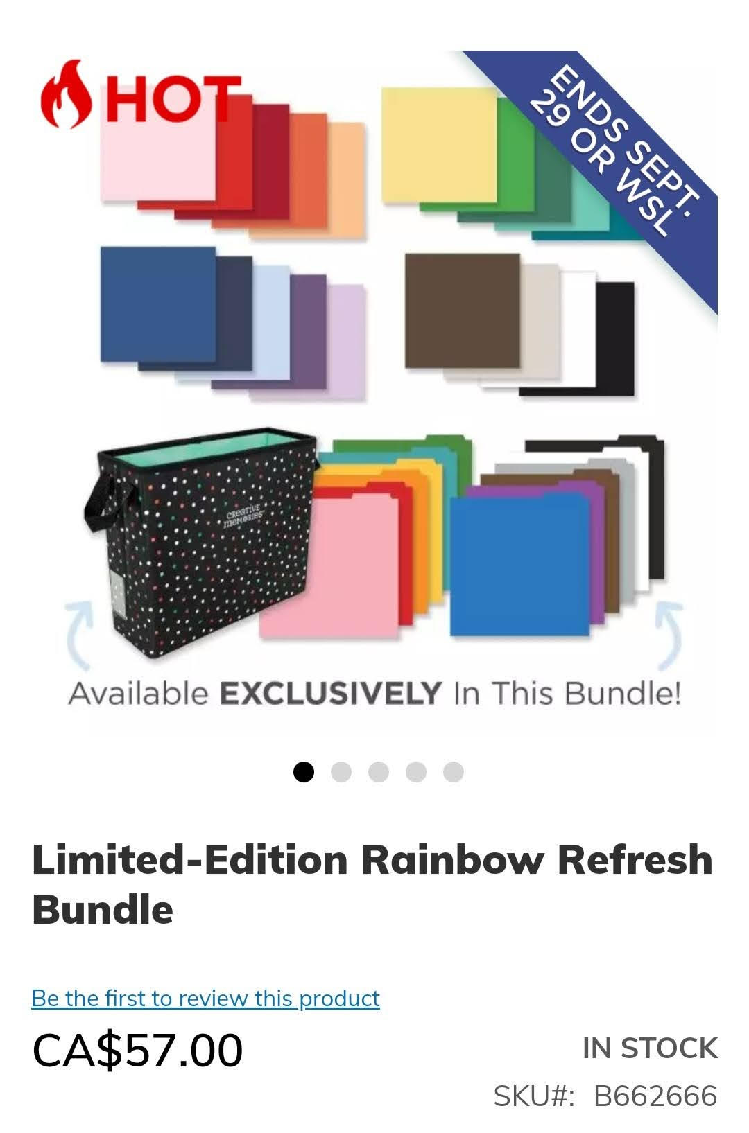 rainbow refresh bundle