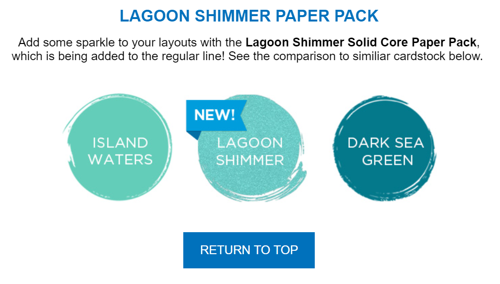 lagoon shimmer paper pack