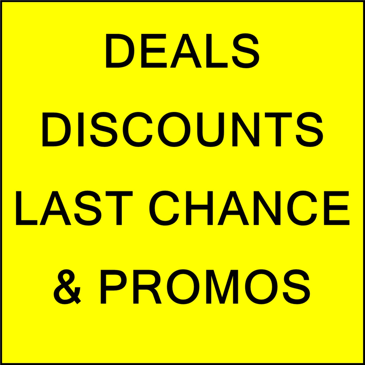 deals and discounts