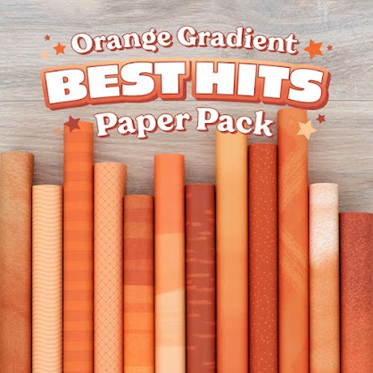 orange gradient best hits paper pack