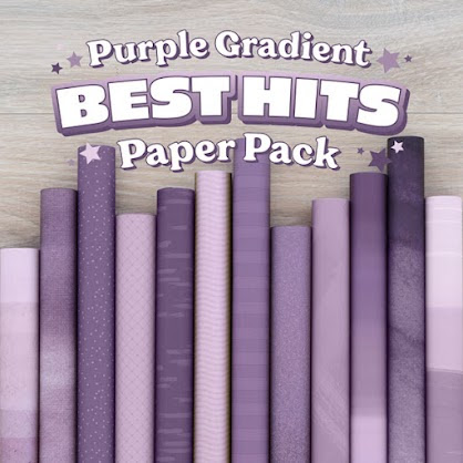 purple gradient best hits paper pack