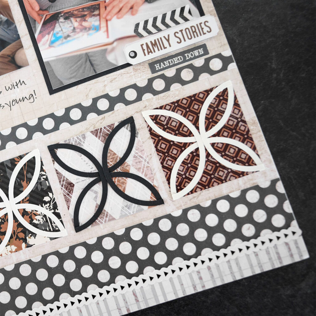 geometric gems laser embellishments