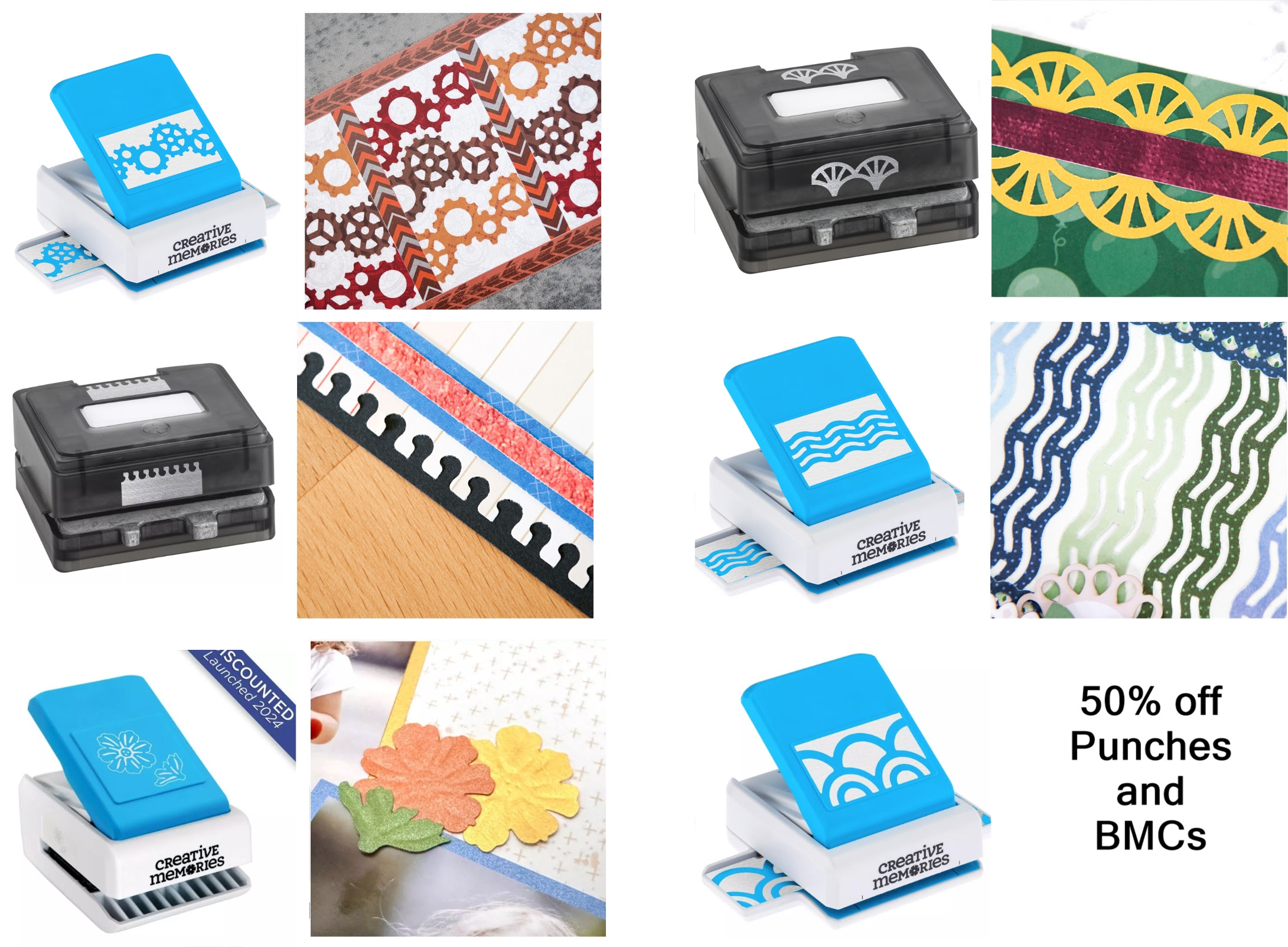 gear wheel border punchs
