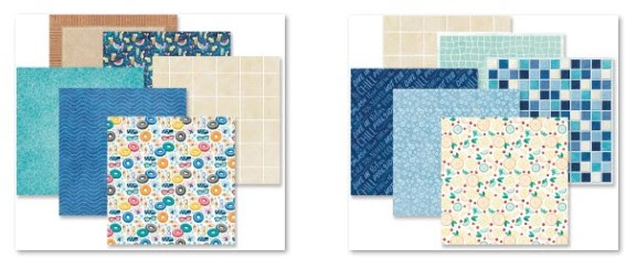 poolside paradise paper pack