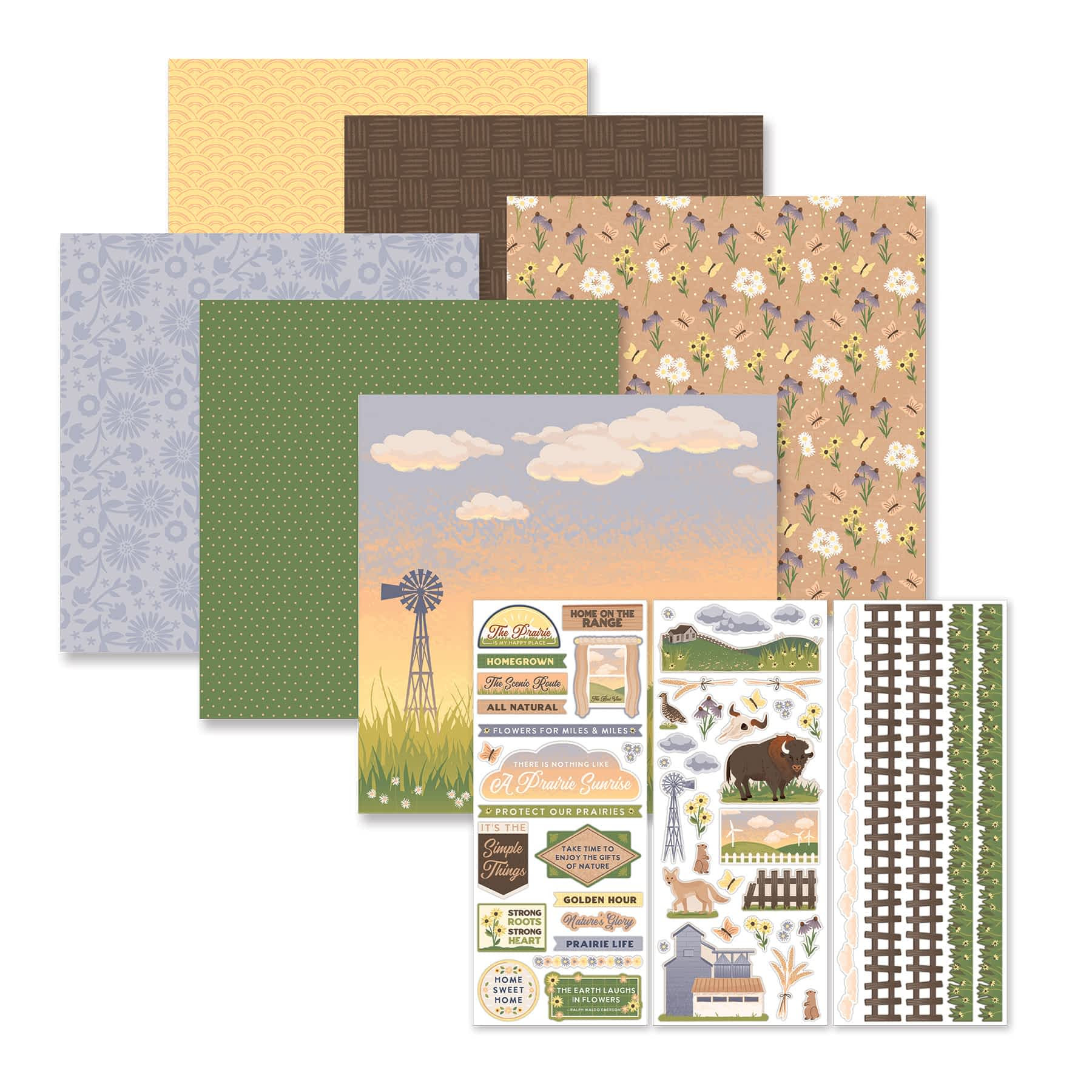 prairie scenes bundle
