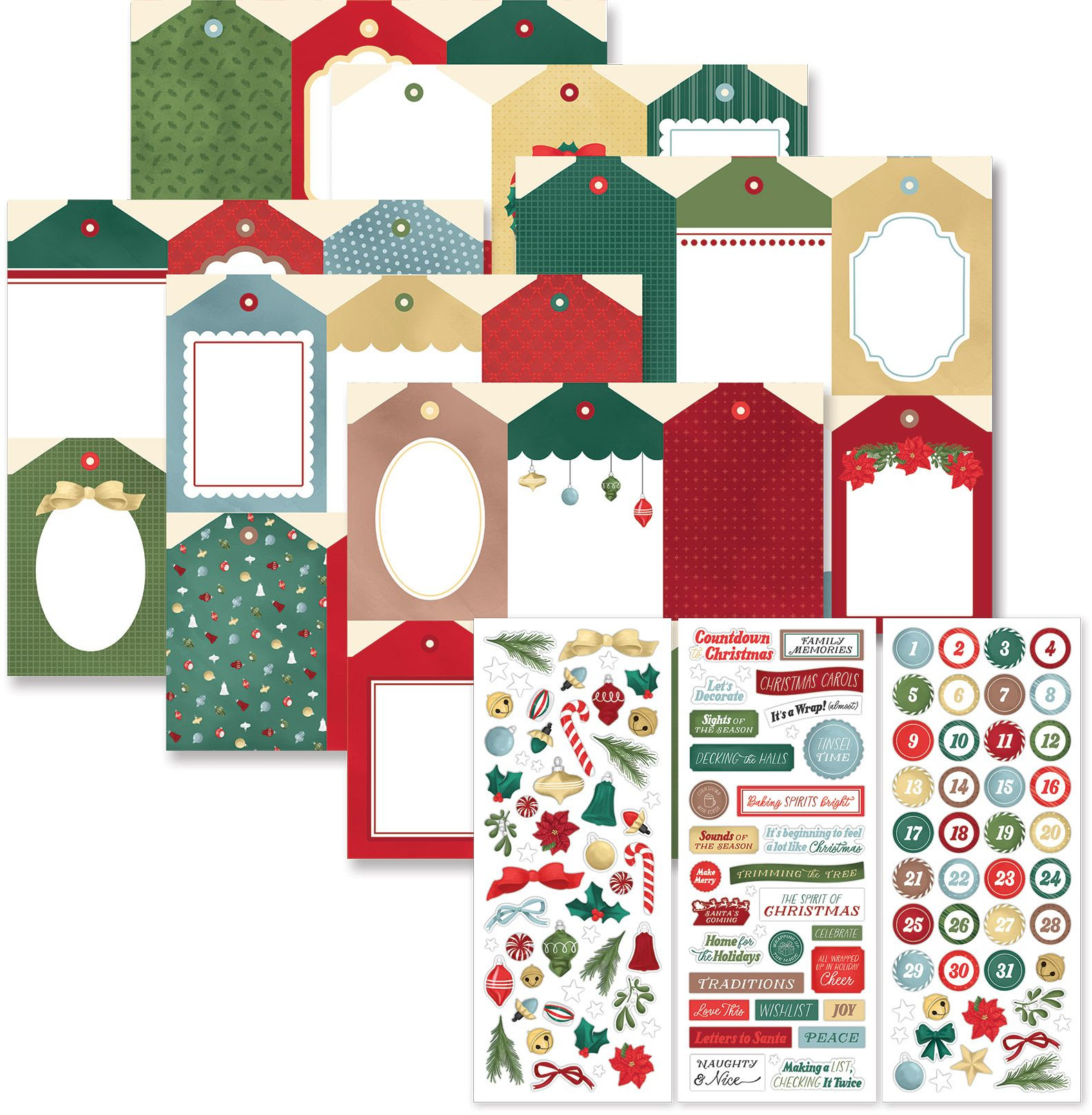 december days tag kit