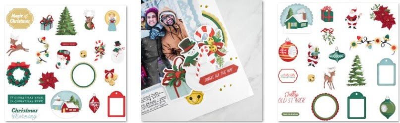 magic of christmas embellishments