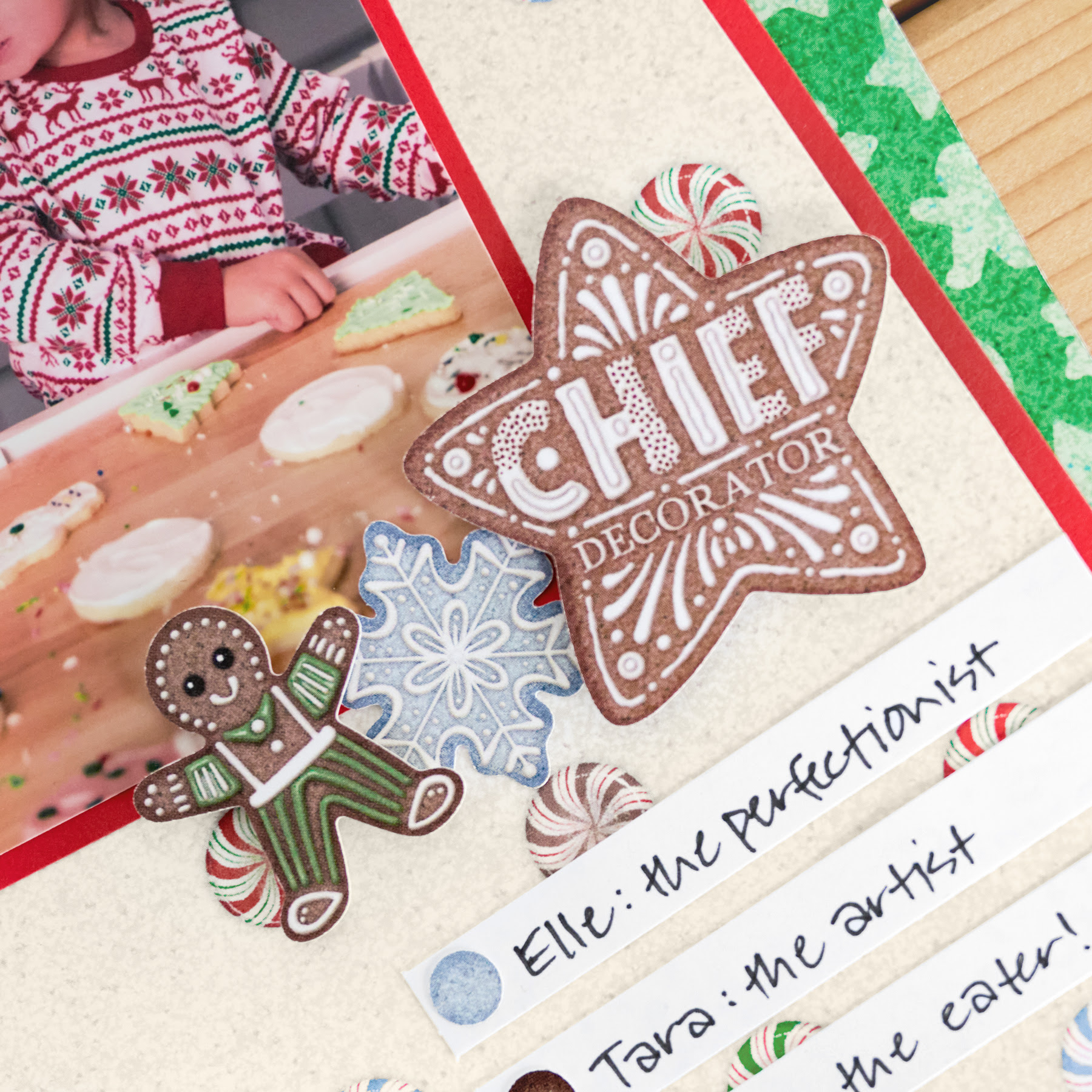 magic of christmas laser cut borders