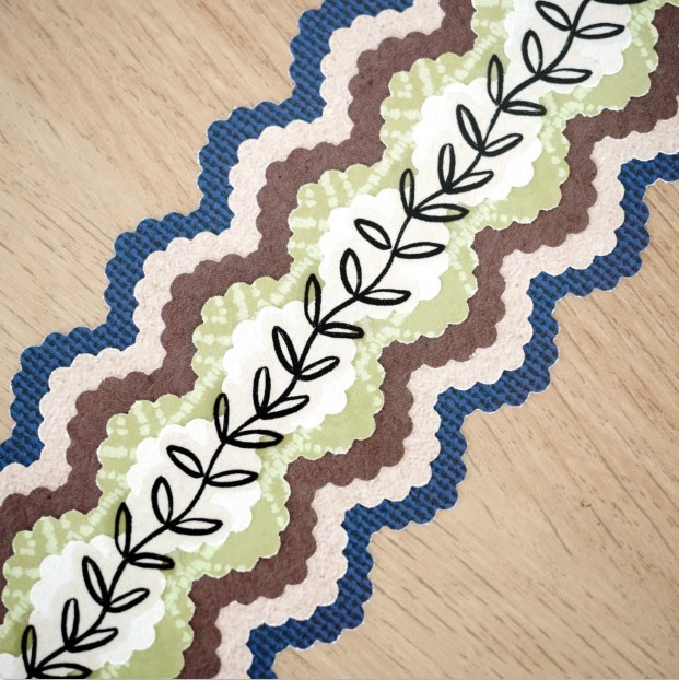 decorative waves border