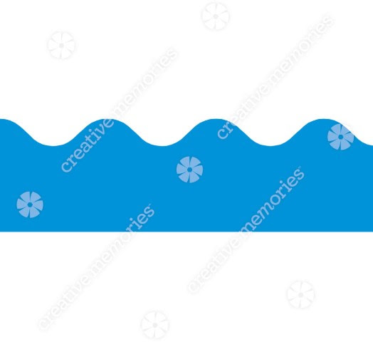 decorative waves border cartridge