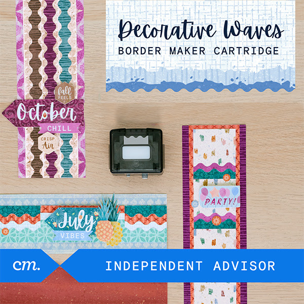 decorative waves border maker