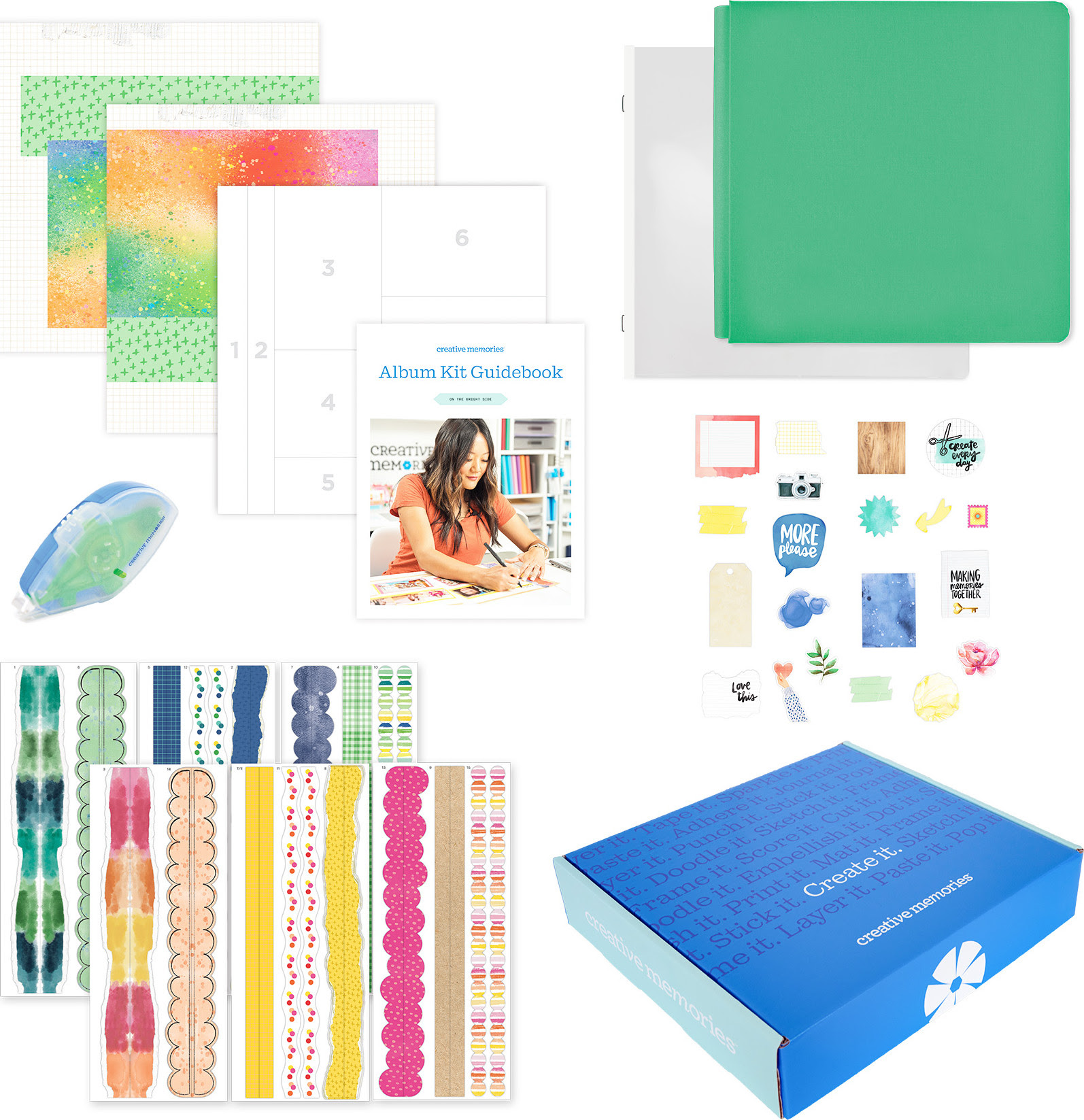 on the bright side album kit - green jubilee