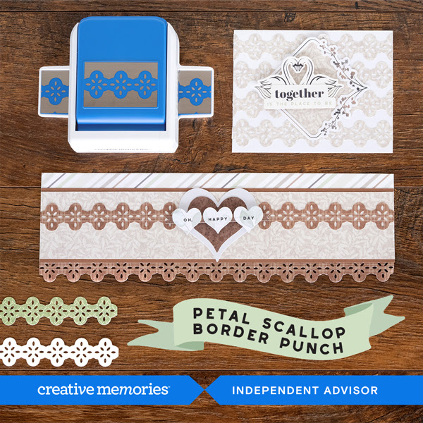 petal scallop border