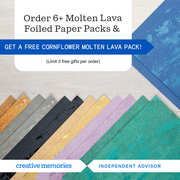 molten lava paper