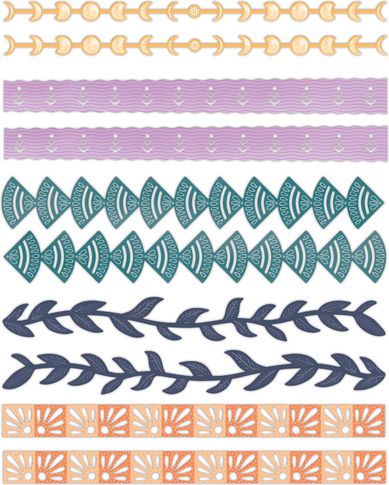 Free Spirit Laser Cut Borders