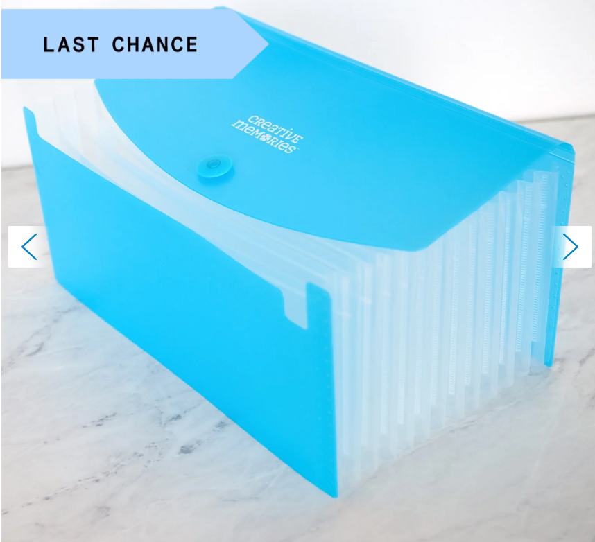 sticker file mate - blue