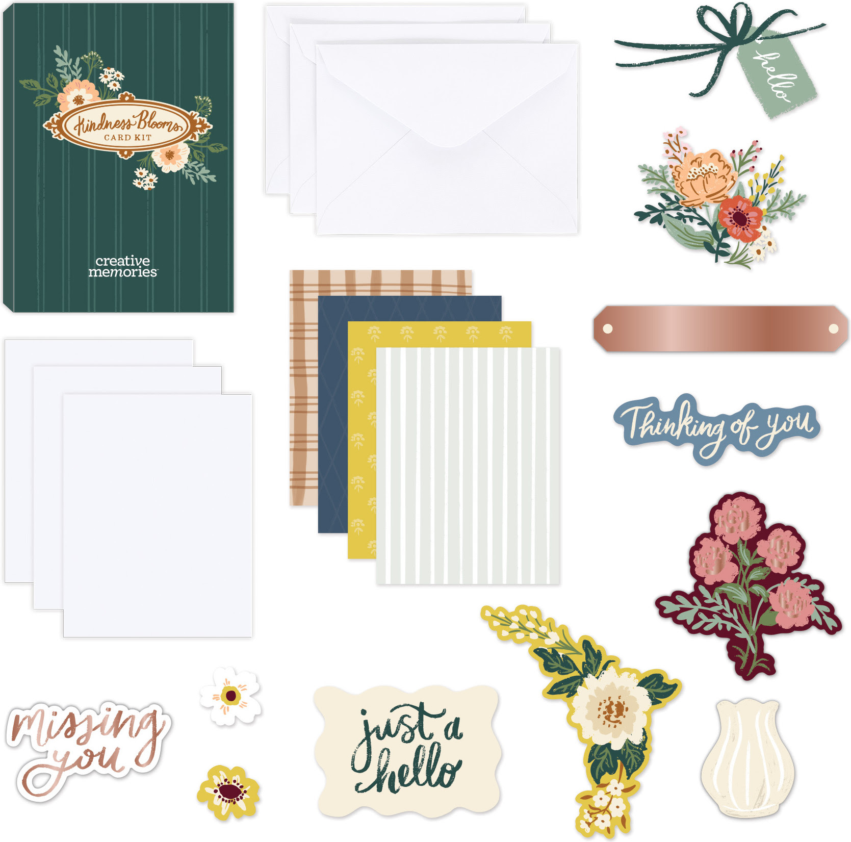 kindness blooms card kit