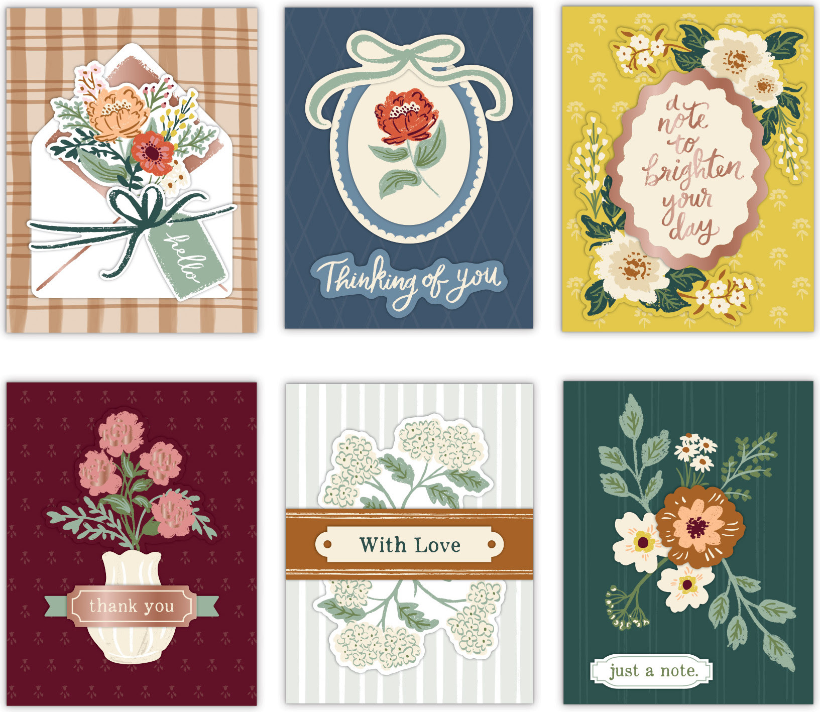 kindness blooms card kit