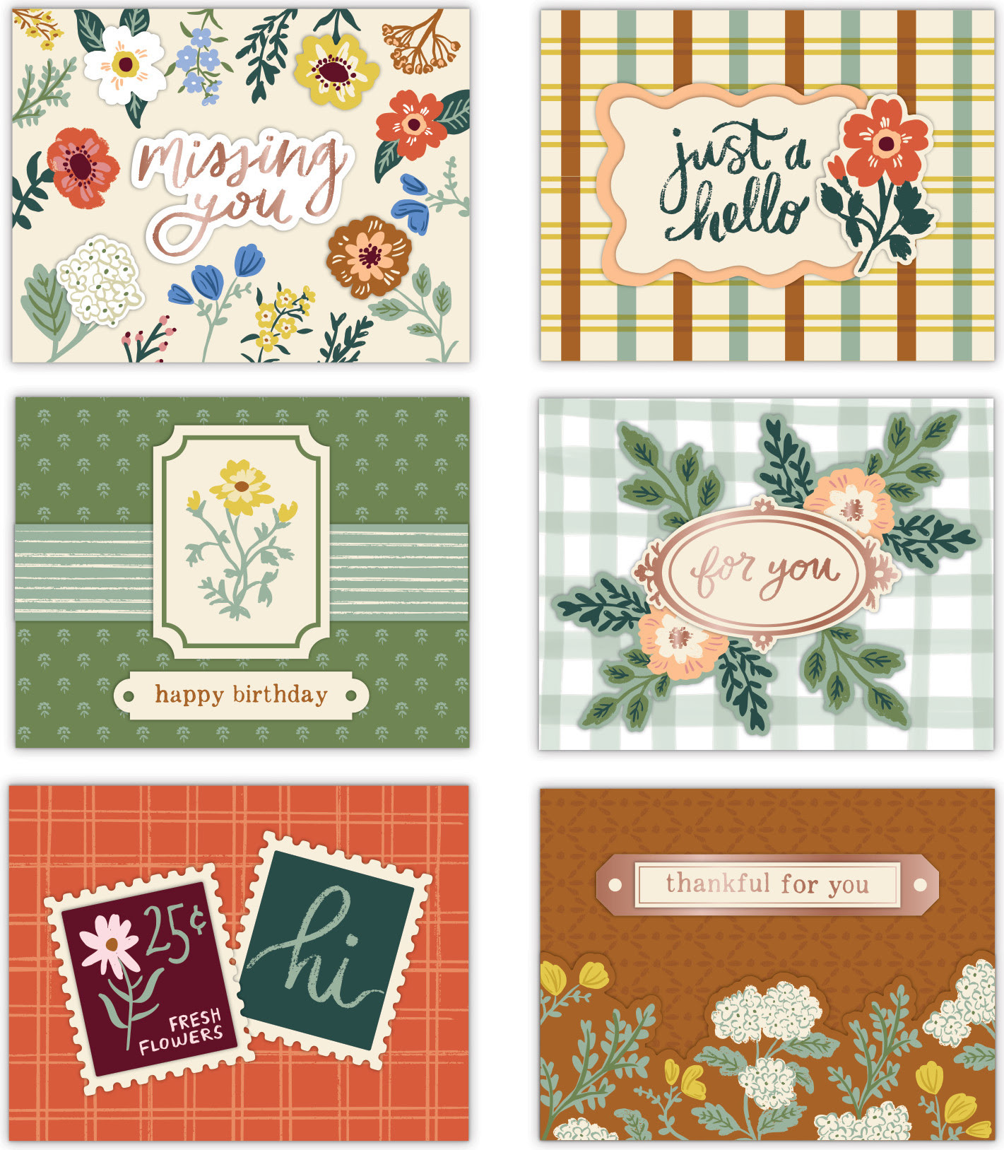 kindness blooms card kit