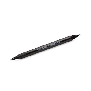 Dual-tip Black Pen