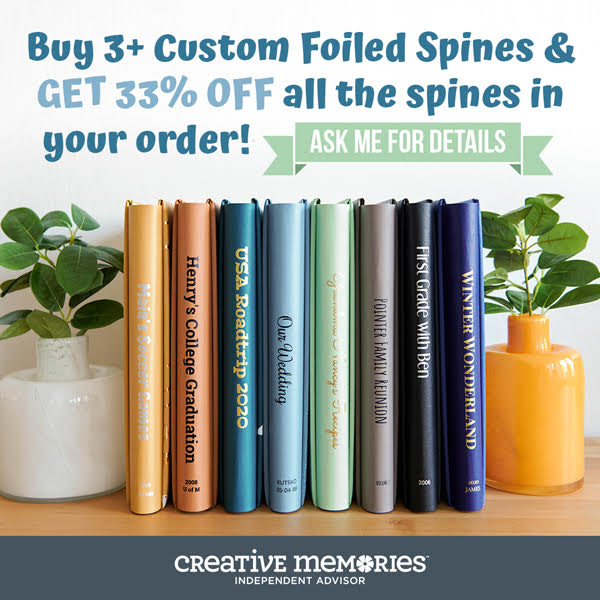 custom foiled spines