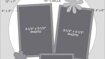 Scrapbooking Layout Template posted by a Creative Memories consultant based in Ottawa