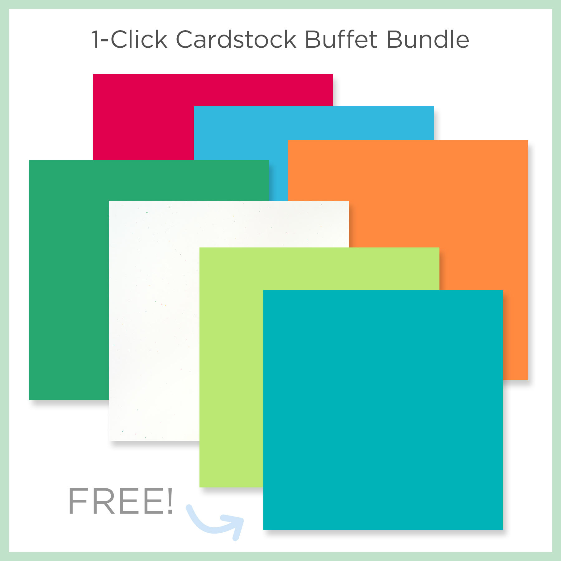 1-click cardstock buffet bundle
